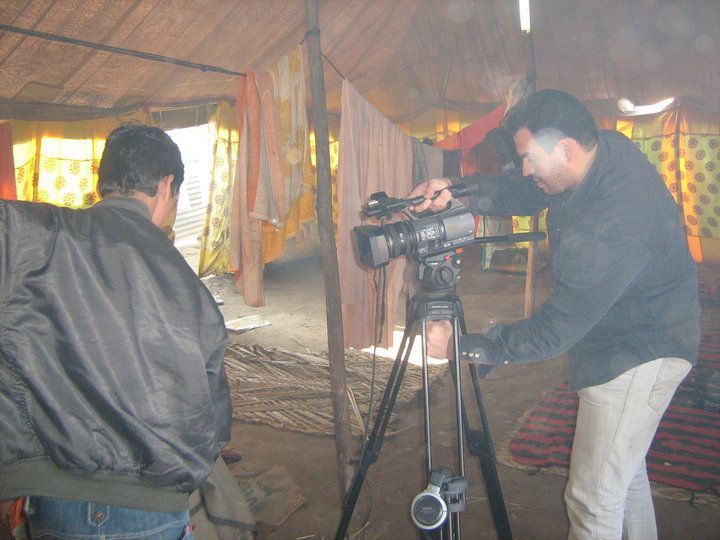 Alfredo de Braganza, finalista del Premio Literario Amazon 2023, rodando en la India.